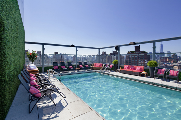 Photo courtesy of Plunge Rooftop Bar + Lounge | NYC Rooftop Bar | Archer Hotel New York